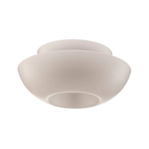 Lucande Deckenlampe Kellina 9639773 Design Modern in Weiß aus Metall 1-flammig E27 Wohnzimmerleuchte