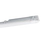 Graue Eglo LED-Feuchtraumleuchte Basic, 1-flammig, 126 cm, geeignet für Feuchträume.