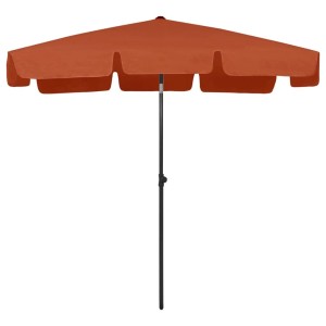 vidaXL Strandschirm Terrakottarot 200x125 cm 314732