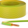 hb-digital 40m Erdungskabel (16mm²) als flexible PVC Aderleitung für Solaranlagen.