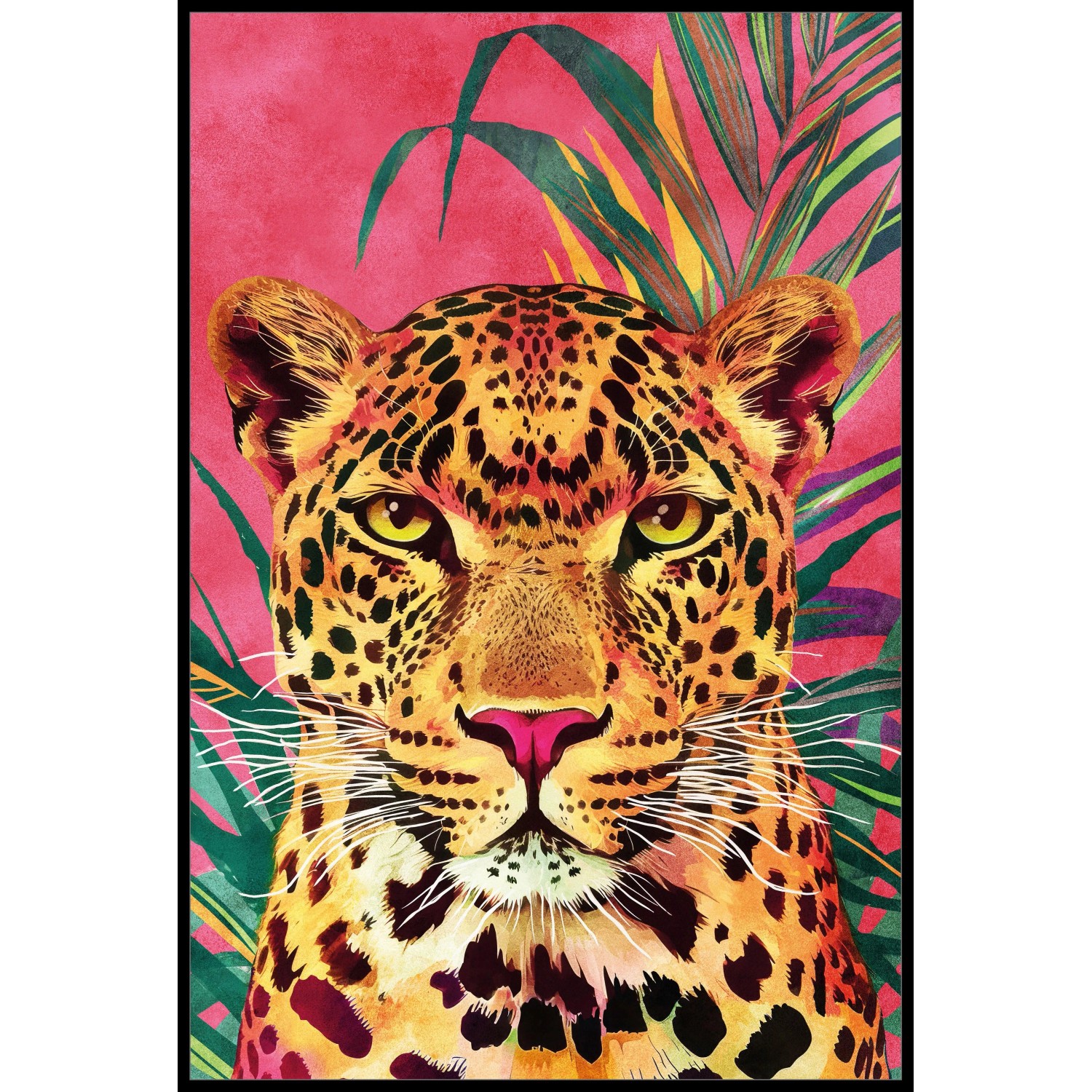 Premium Living Keilrahmenbild Denise Small Multicolor ca. 60x90cm