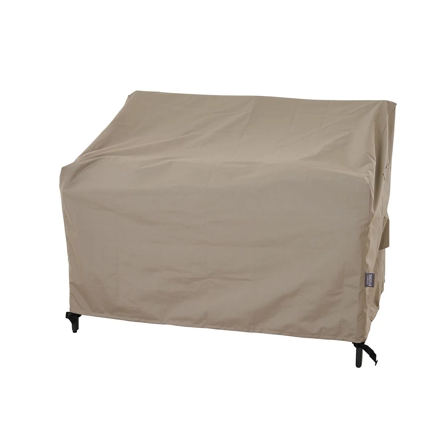 Siena Garden Schutzhülle für Gartenbank Plus 130 cm x 75 cm x 65/85 cm Beige