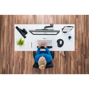 Hama Mauspad Ergo 24,7 cm x 27,5 cm Schwarz