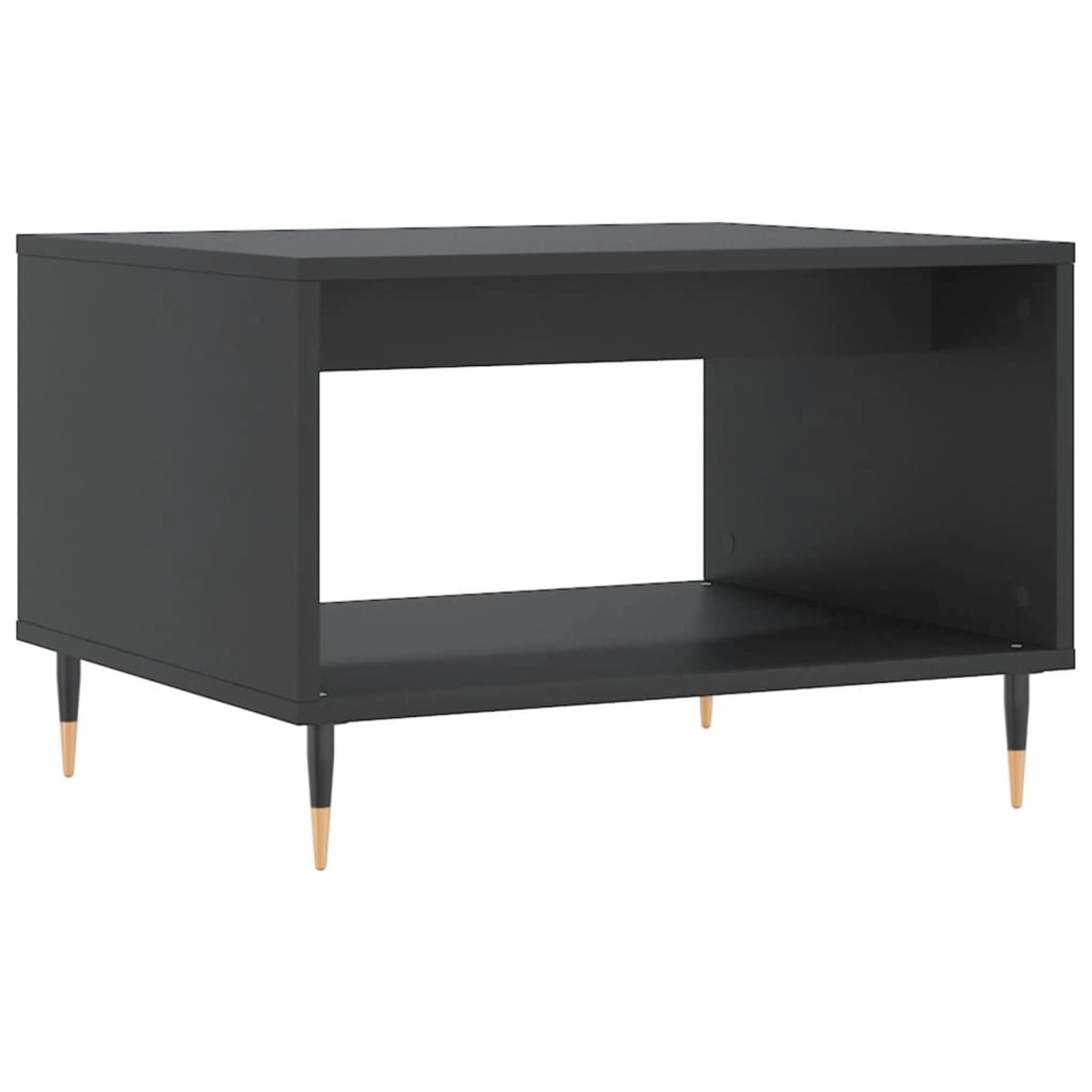 vidaXL Couchtisch Schwarz 60x50x40 cm Holzwerkstoff Modell 1 günstig online kaufen