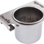 Char-Broil Gear Trax Flaschenhalter mit Öffner aus Edelstahl für Grillutensilien.