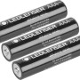 Ledlenser AAA Batterien, 3 Stück, für Stirnlampe H4 und andere Geräte.