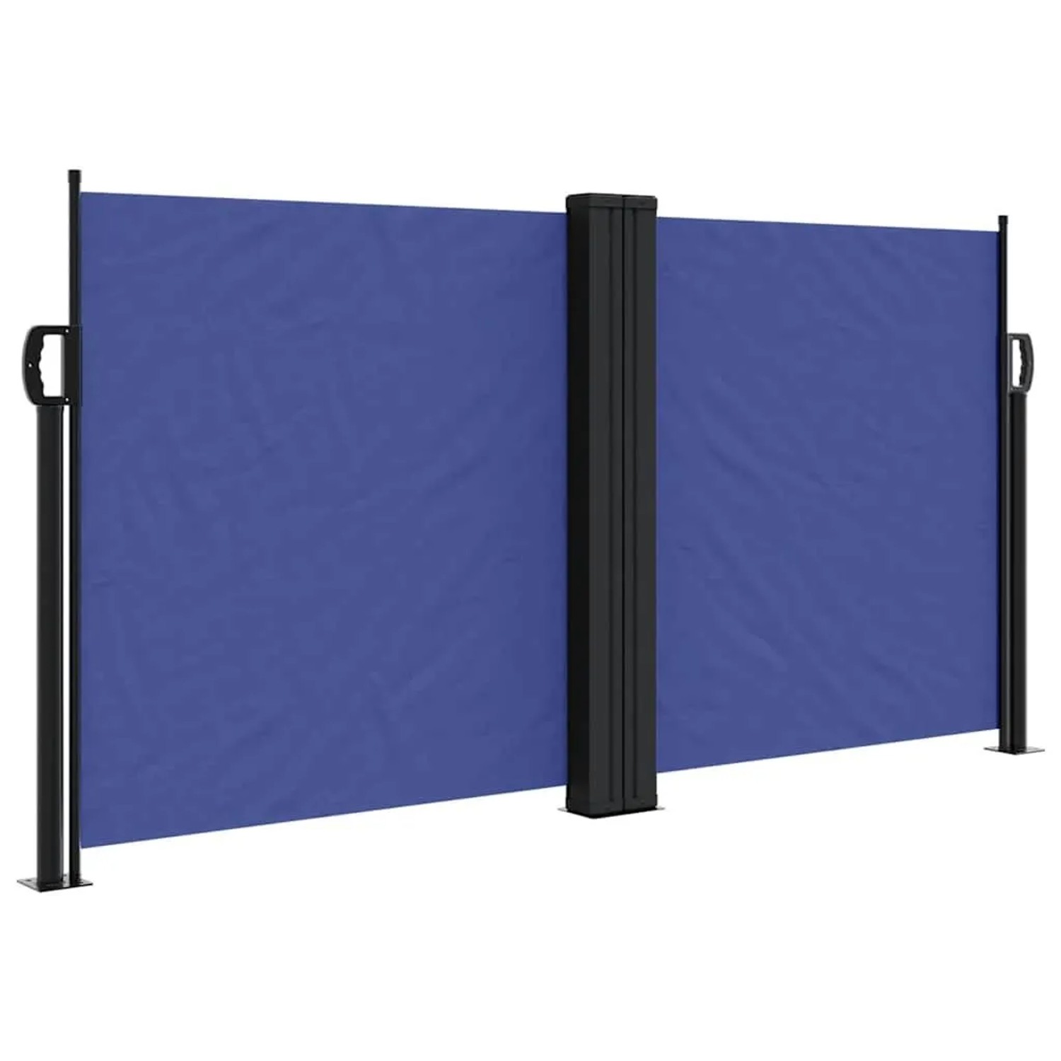 vidaXL Seitenmarkise Ausziehbar Blau 120x600 cm 4004596