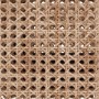Detailansicht des Polyrattan-Geflechts vom Lounge-Set Junee in Natur.