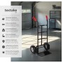 Tectake Sackkarre Mit Stahlrahmen Luftbereifung 55 x 44 x 119 cm Schwarz_2
