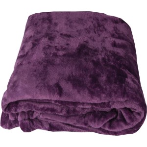 Bestlivings Kuscheldecke Celina 2er Pack Violett, weiche Wohndecke