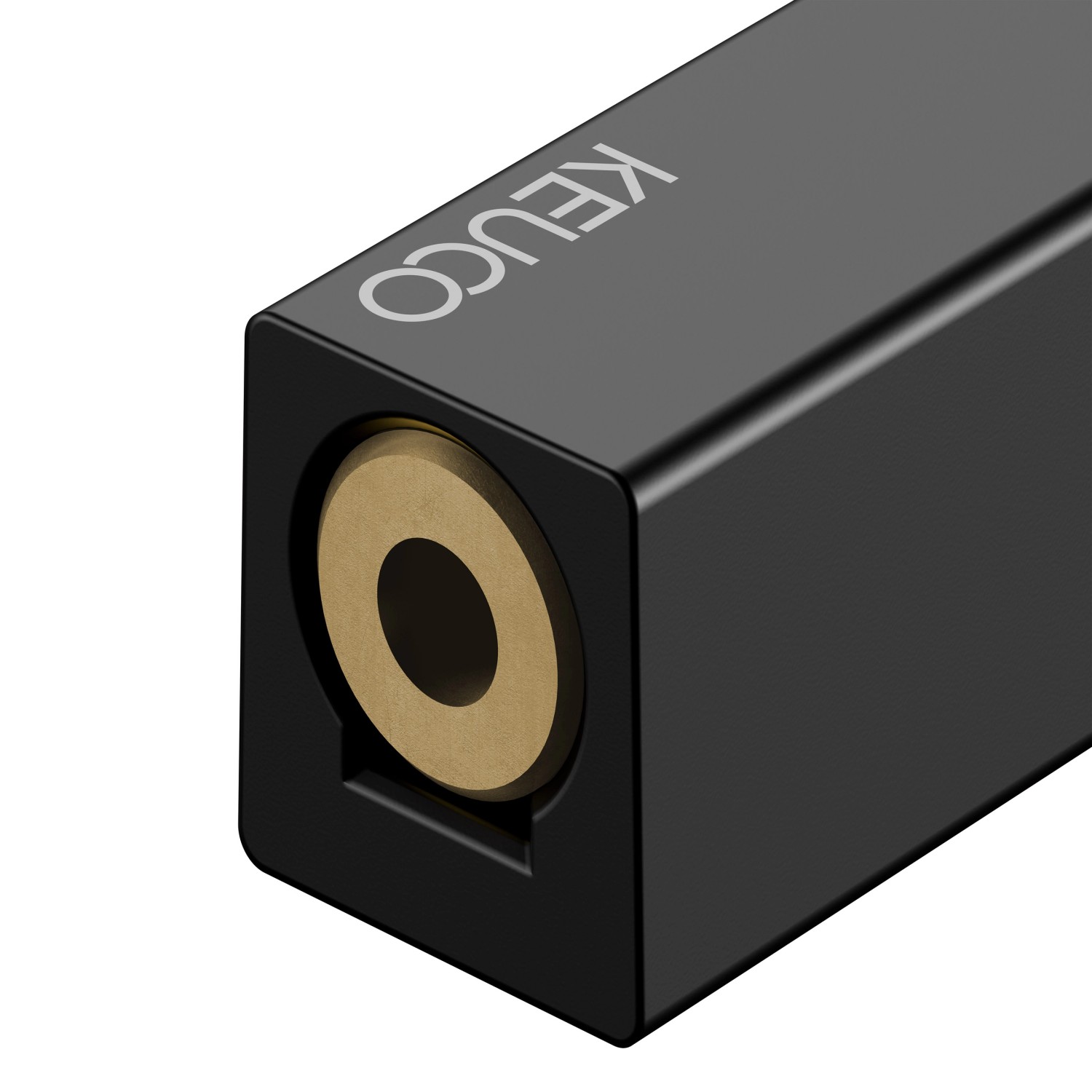 Keuco Edition 11 Handtuchhaken, Black Selection, schwarz-matt, aus Metall.