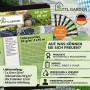 TTL GARDEN Unkrautvlies 50g/m² 2x10m 20m² Schwarz Inkl. 30 Erdanker 12cm Gartenvlies Mulchvlies Wasserdurchlässig UV-stabil_7
