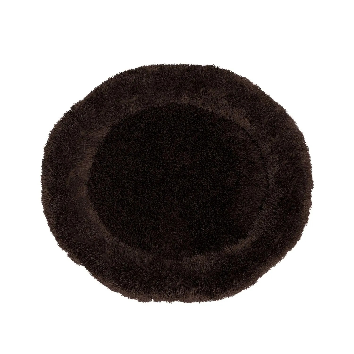 Braunes Benno Hundebett Balu Donut, 70x70x16 cm, weich und gemütlich.