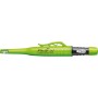 Grüner Pica Dry Tieflochmarker, Druckbleistift mit integriertem Spitzer und Clip. Handwerkzeug für präzise Markierungen.