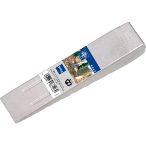 LUX Spalt- und Fällkeil Comfort Alu, 550g, aus Aluminium, zum Fällen und Spalten von Holz.