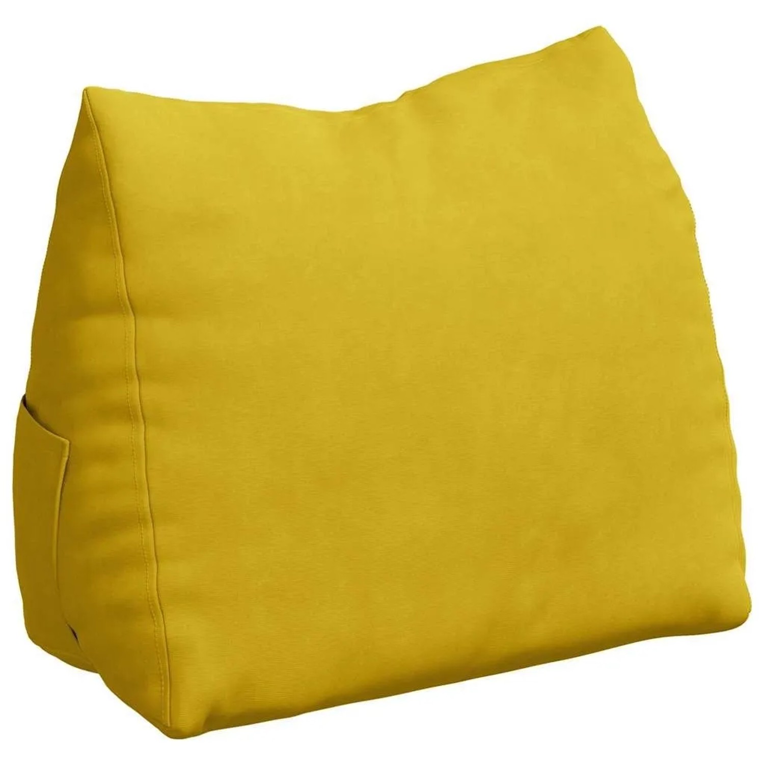 vidaXL Rückenkissen Gelb 45 x 20 x 35 cm Cordstoff 42015026