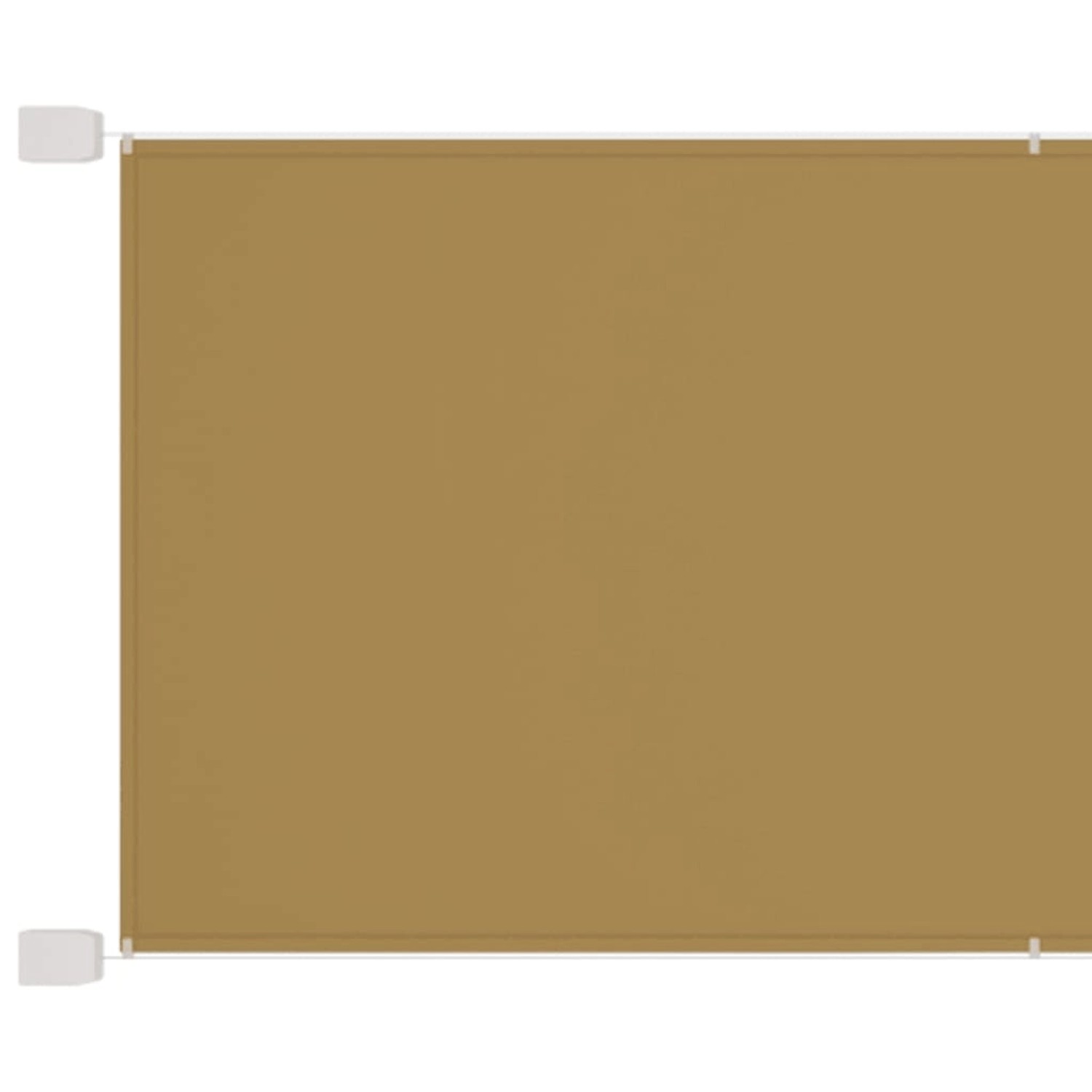 furnicato Senkrechtmarkise Beige 60x1000 cm Oxford-Gewebe günstig online kaufen
