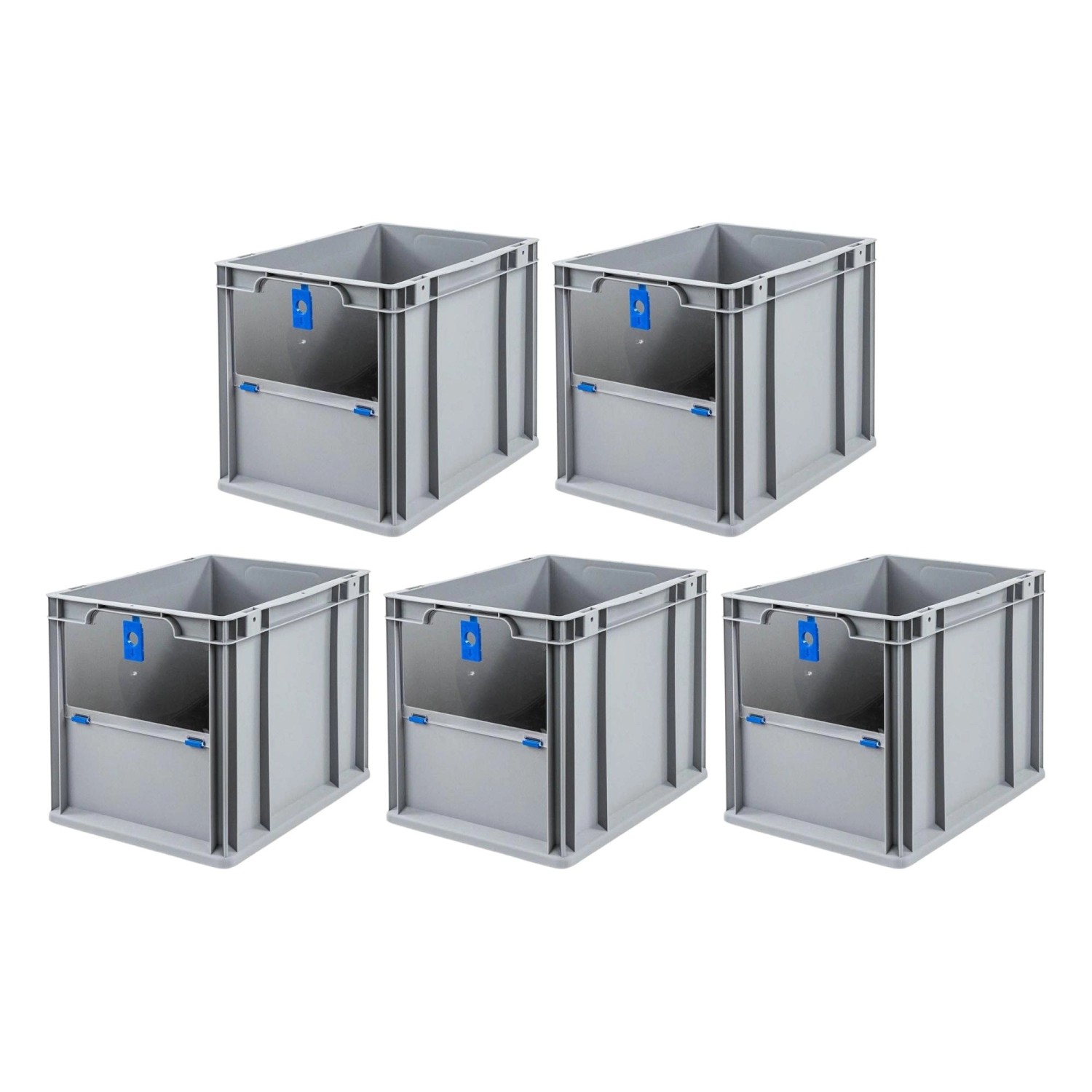 PROREGAL SparSet 5x Eurobox NextGen Insight Cover HxBxT 32 x 30 x 40 30 Lit günstig online kaufen