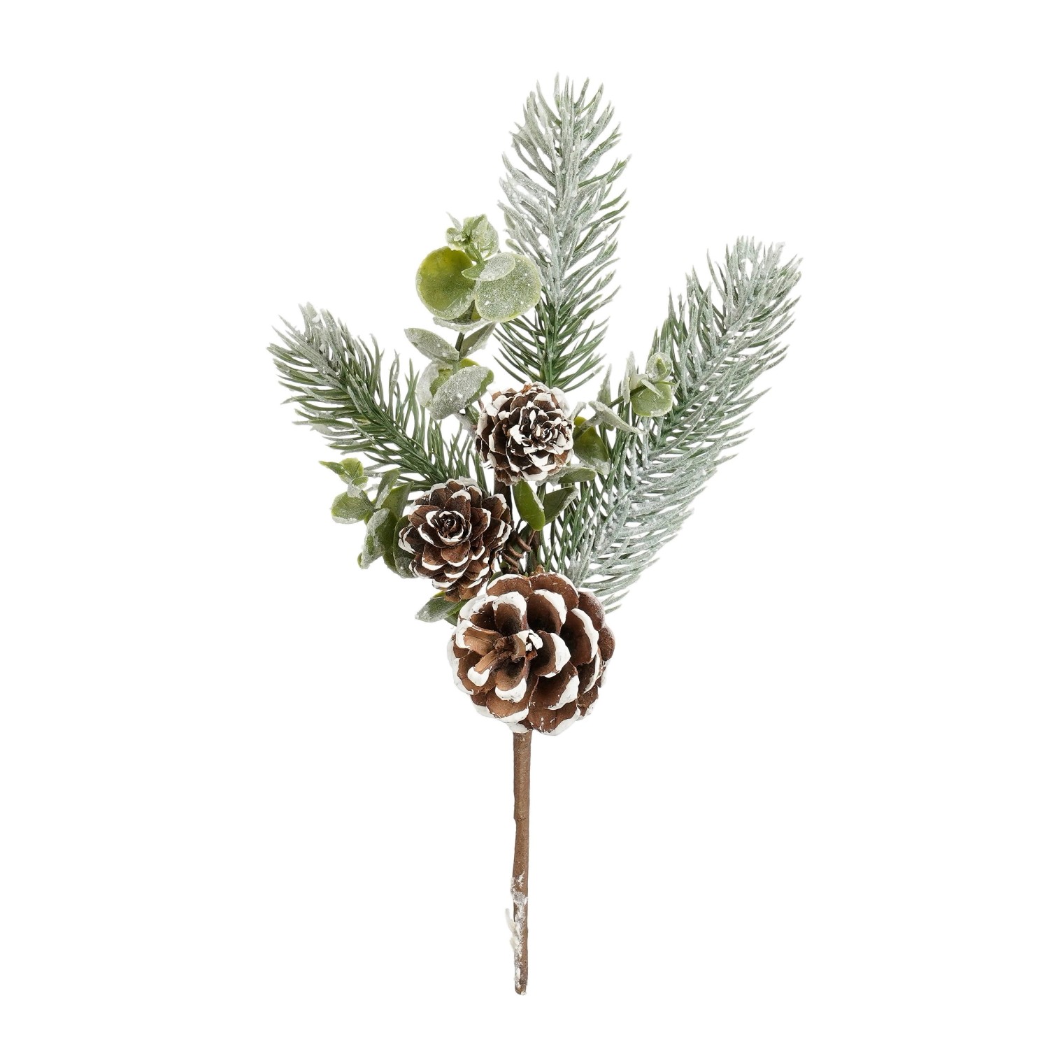 Mica Decorations Stecker Kieferzapfen Grün 25 cm günstig online kaufen