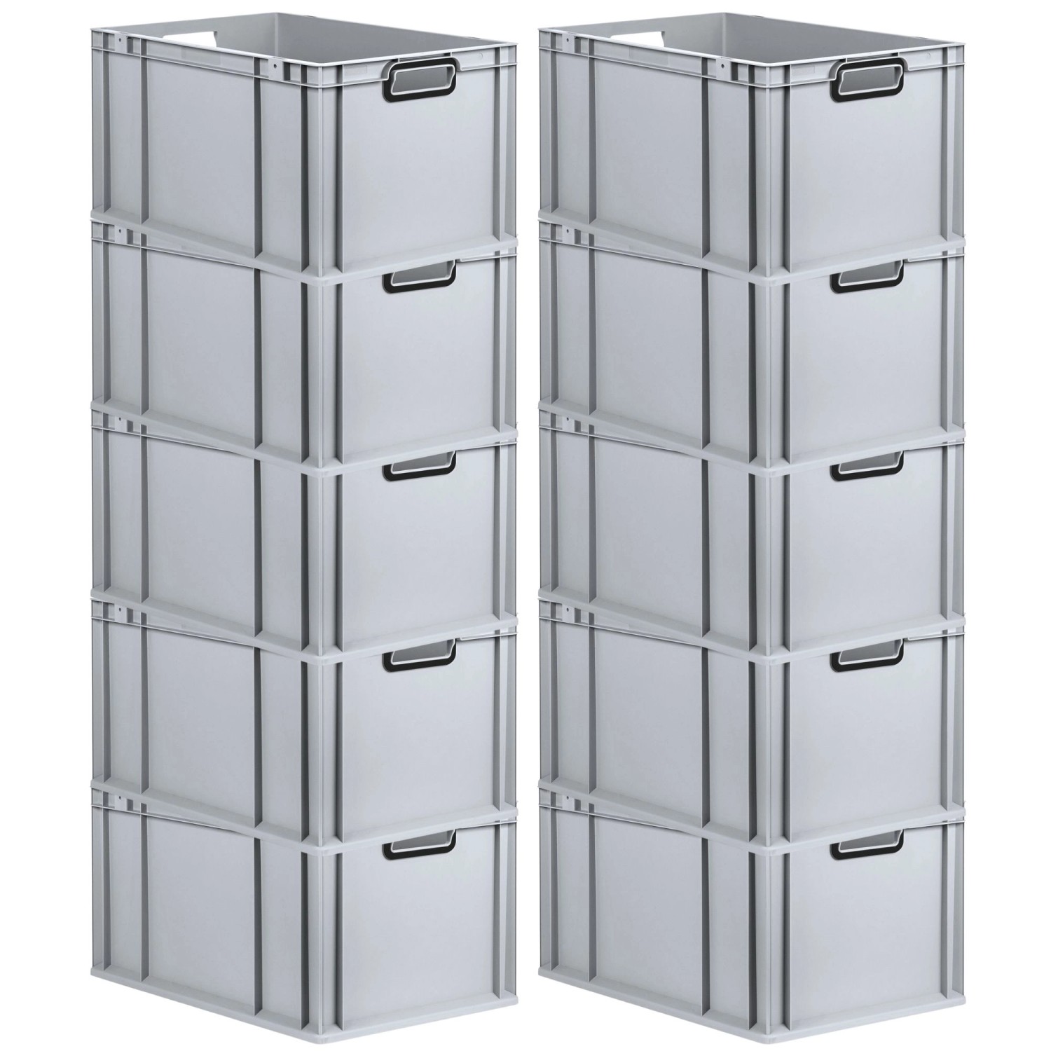 PROREGAL SparSet 10x Eurobox Nextgen Color HxBxT 32x40x60cm 65 Liter Griffe günstig online kaufen