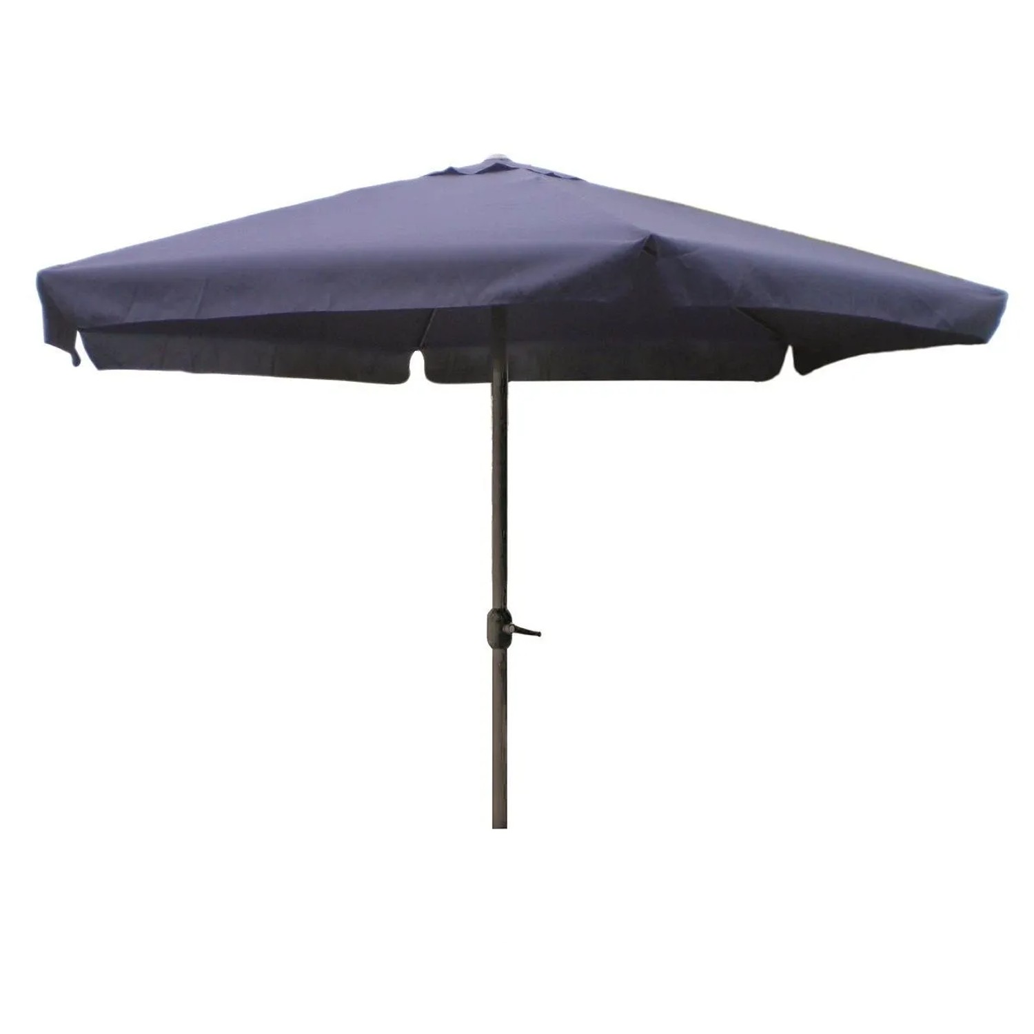 Lex XL Alu Sonnenschirm Ø 3m Kurbelschirm Gartenschirm Marktschirm Krempe B günstig online kaufen