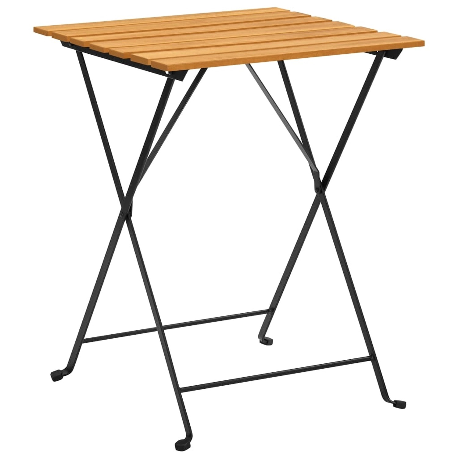 vidaXL Bistrotisch 55x54x71 cm Akazie Massivholz 313158