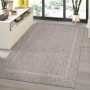 Grauer Ayyildiz In- & Outdoor-Teppich Relax, 120x170 cm, Sisaloptik, geeignet für Terrasse und Balkon.