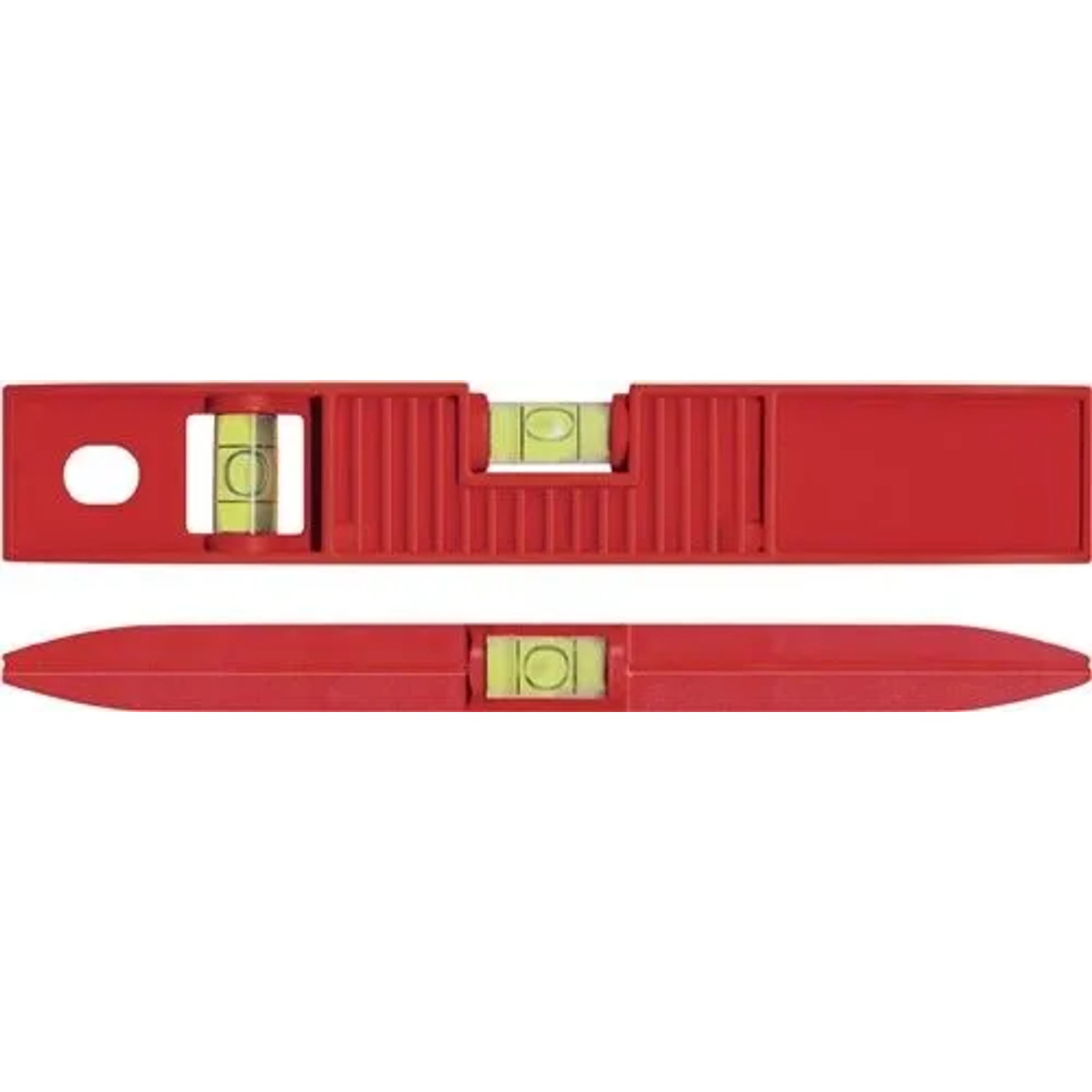 BMI Wasserwaage TORPEDO 25Cm ABS Rot   1Mm M M Magnet 685025003M