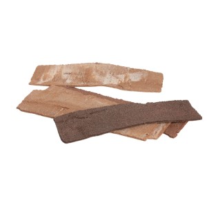 Elabrick Verblender Twente, rot-braun-weiß, 240x71 mm, Mauerwerk-Optik für Innen und Außen.