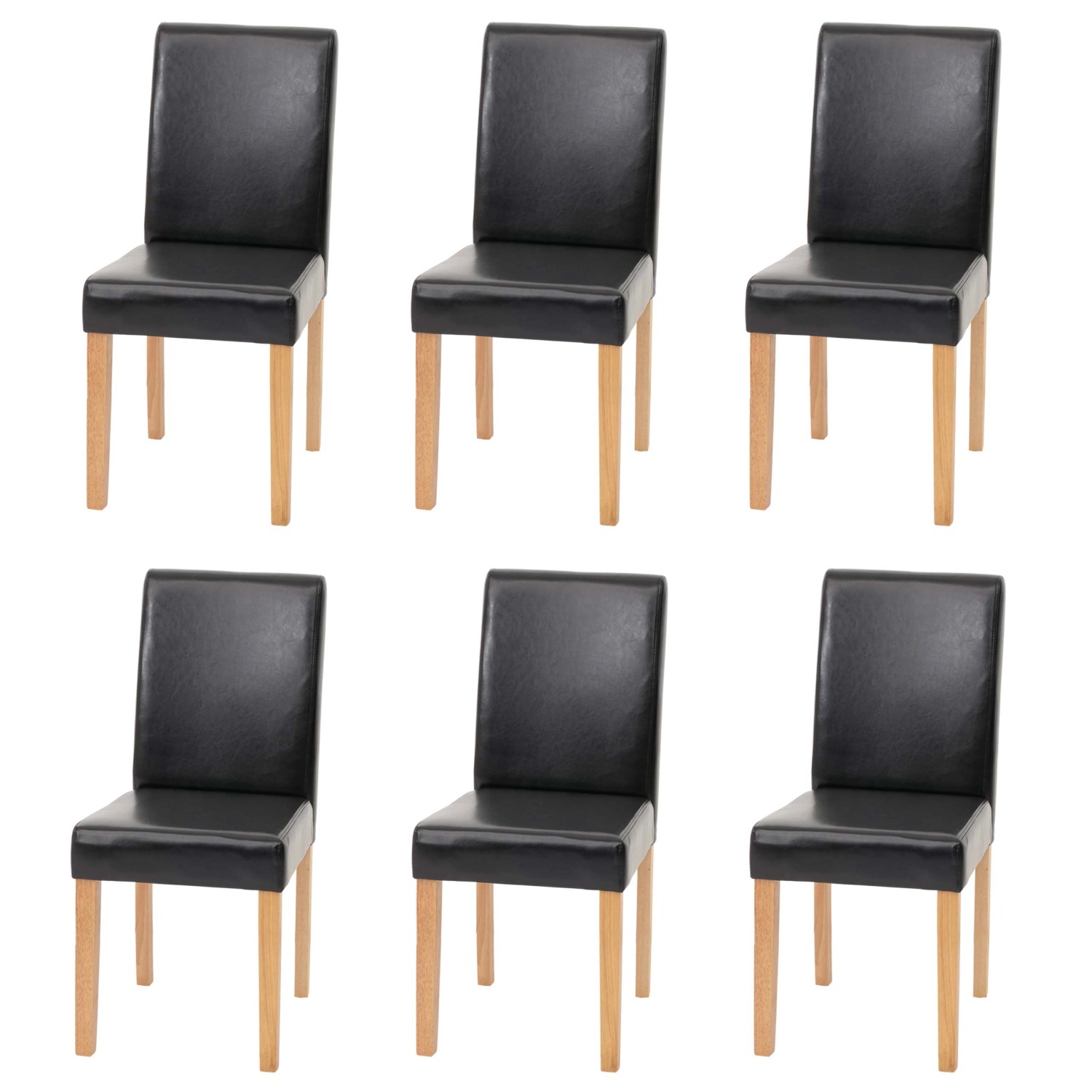 CHEFGASTRO Esszimmerstuhl 6er-Set Klassisch & Zeitlos 90x43x56cm Sitzhöhe 4 günstig online kaufen