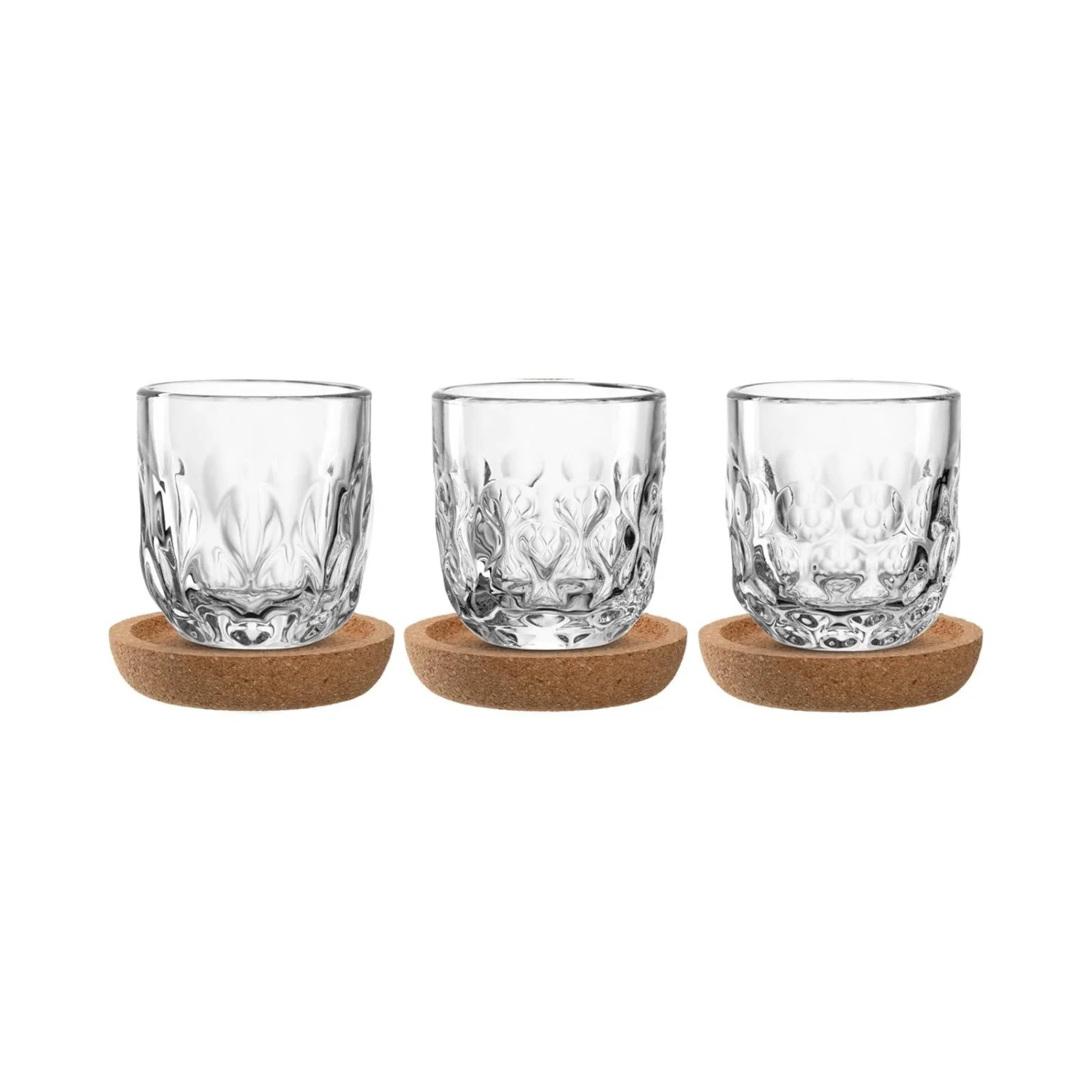 Leonardo Gocce Espresso-Set mit Untersetzer 6-teilig