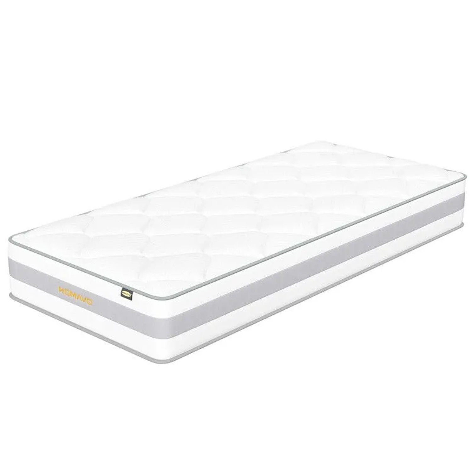 HOMAVO 7 Zonen Tonnentaschenfederkern Taschenfederkern Matratze 90x200cm H3/H4 Wendematratze 25cm