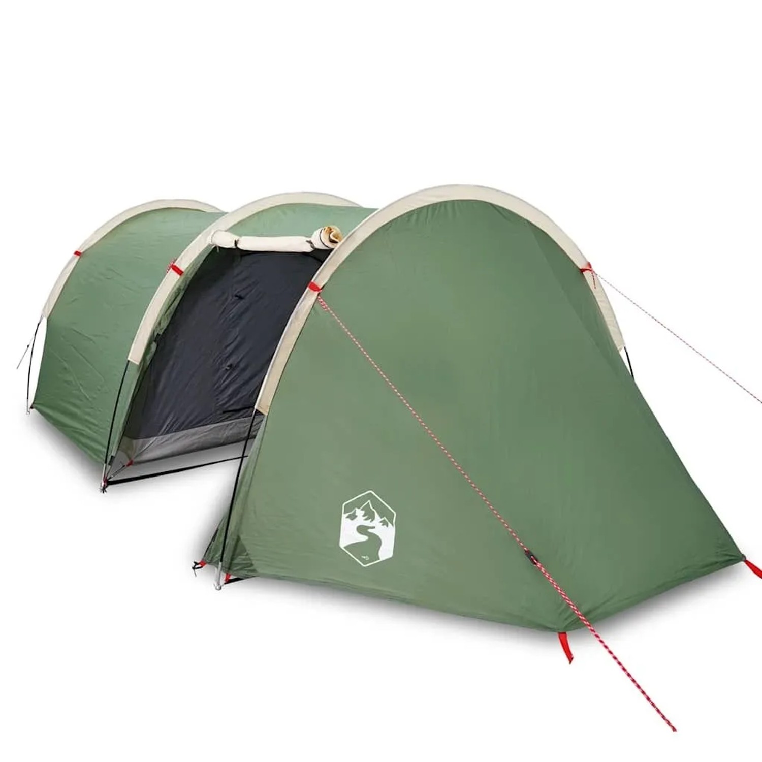 Furnicato Campingzelt Tunnel Grün 405 X 170 X 106 Cm