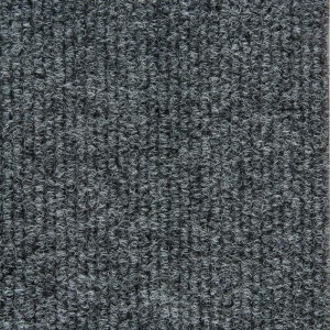 Schatex Nadelvlies Teppichfliese, grau, 50x50 cm, selbstliegend, ideal für Büro.