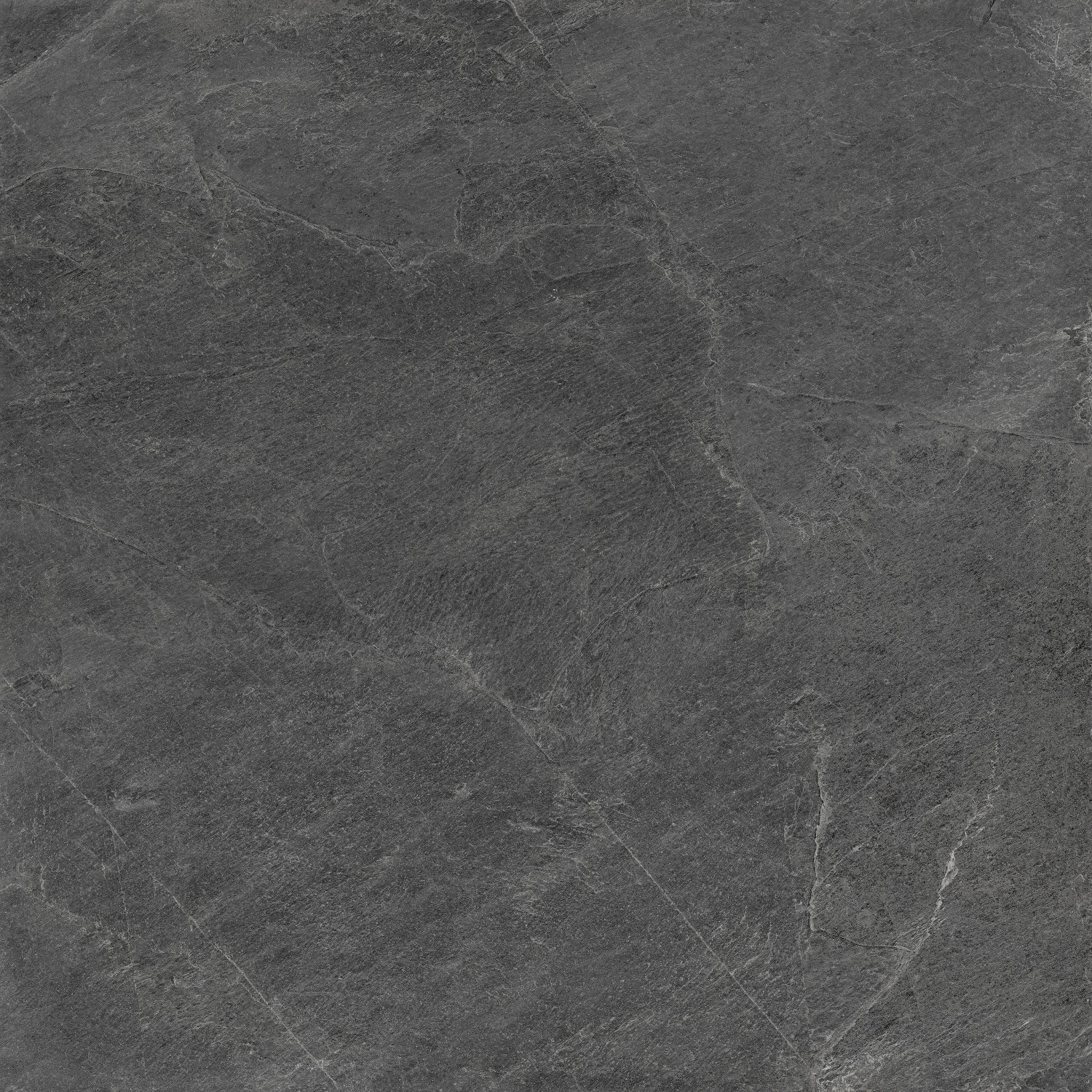 Bodenfliese Feinsteinzeug Anthrazit Matt 59,8 cm x 59,8 cm