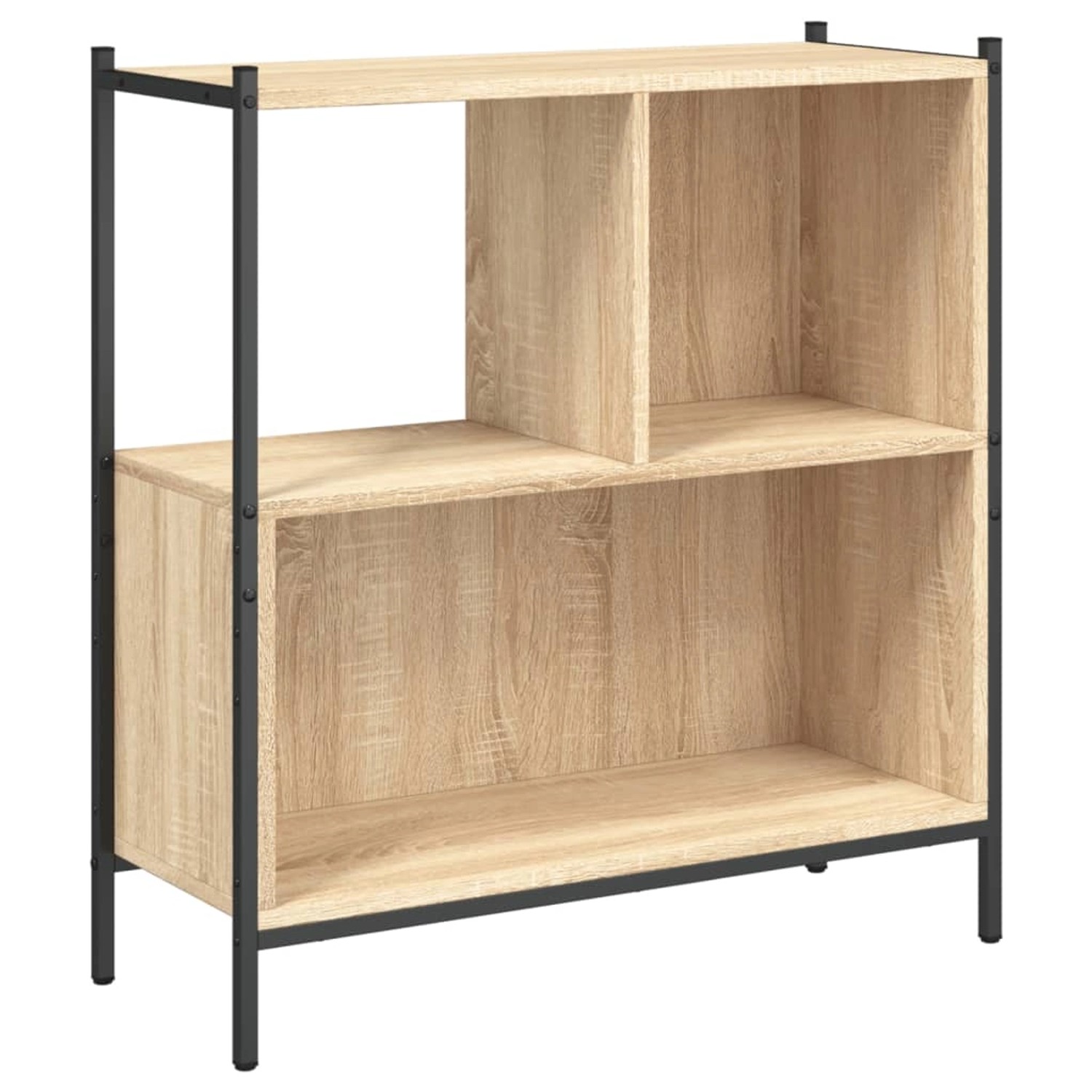 VidaXL Bücherregal Sonoma-Eiche 72x28x77,5 cm Holzwerkstoff günstig online kaufen