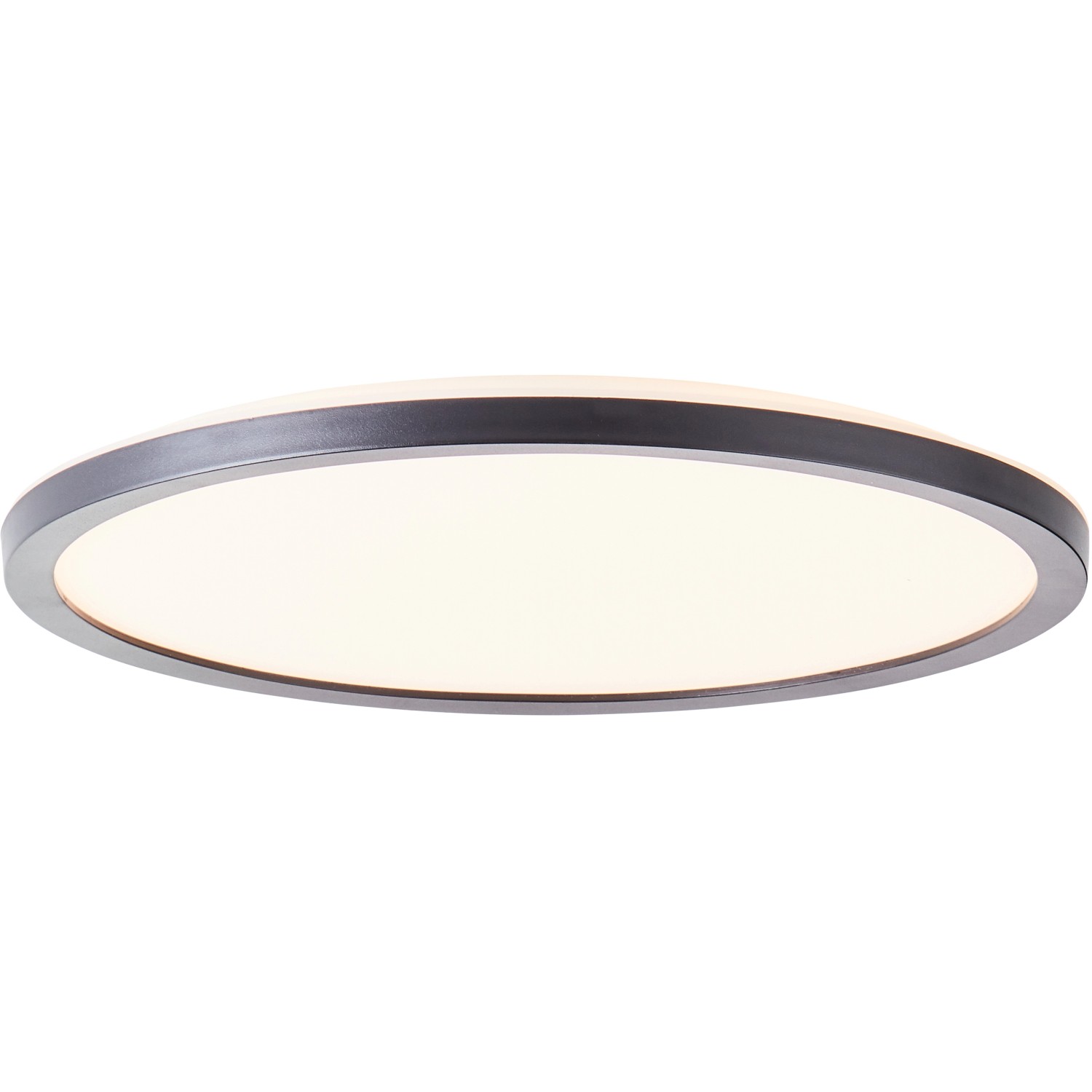 Brilliant LED-Aufbaupaneel Sorell Schwarz und Weiß Ø 29,4 cm