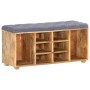 vidaXL Flurbank 100x35x47 cm Mango Massivholz 285891_10