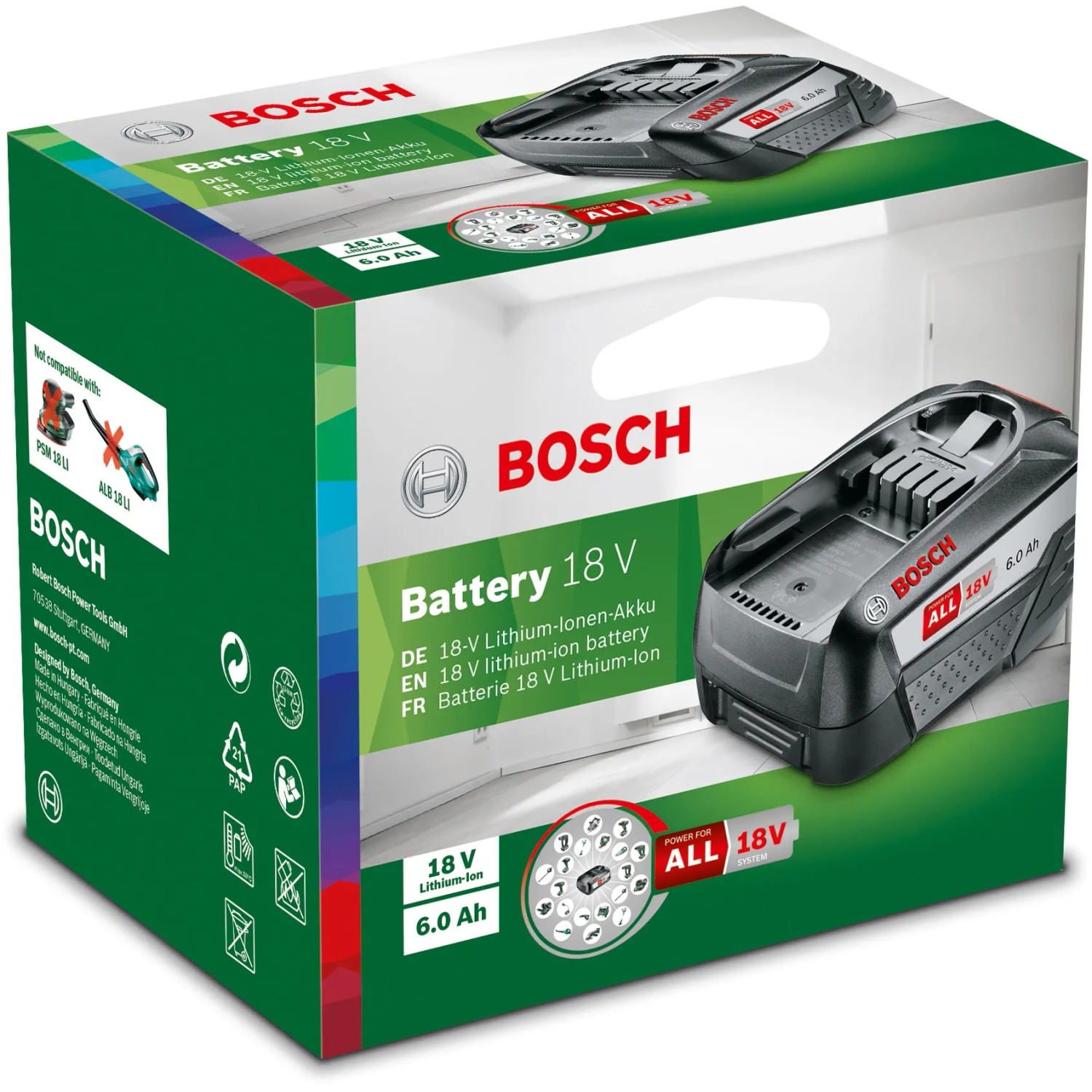 Bosch Akku 18v 6ah