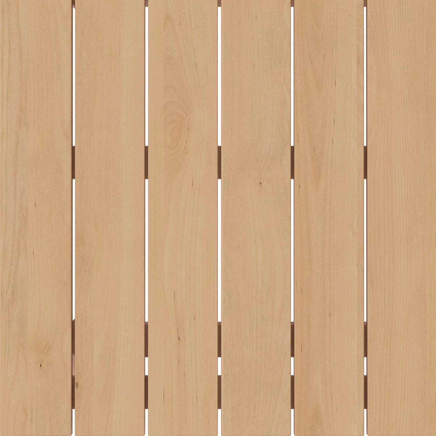 Detailansicht der Tischplatte aus Akazienholz des Lounge-Sets Junee.