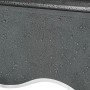 Detailaufnahme: Graue Juskys Gelenkarmmarkise (300x250 cm) mit Wassertropfen, wasserabweisend.