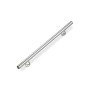 Relaxdays Handlauf Edelstahl Silber Erweiterbar 12,5 cm x 100 cm x 7,5 cm 1,3 kg
