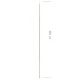 vidaXL Sonnensegel Stangen 2 Stk 200 cm Verzinkter Stahl 315221_6