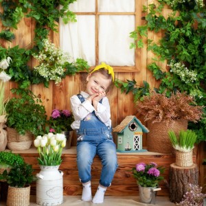 Relaxdays Vogelhaus Pappelholz Kiefernholz Bunt Wetterfest 24,5 x 19 x 13,5 cm 0,6 kg
