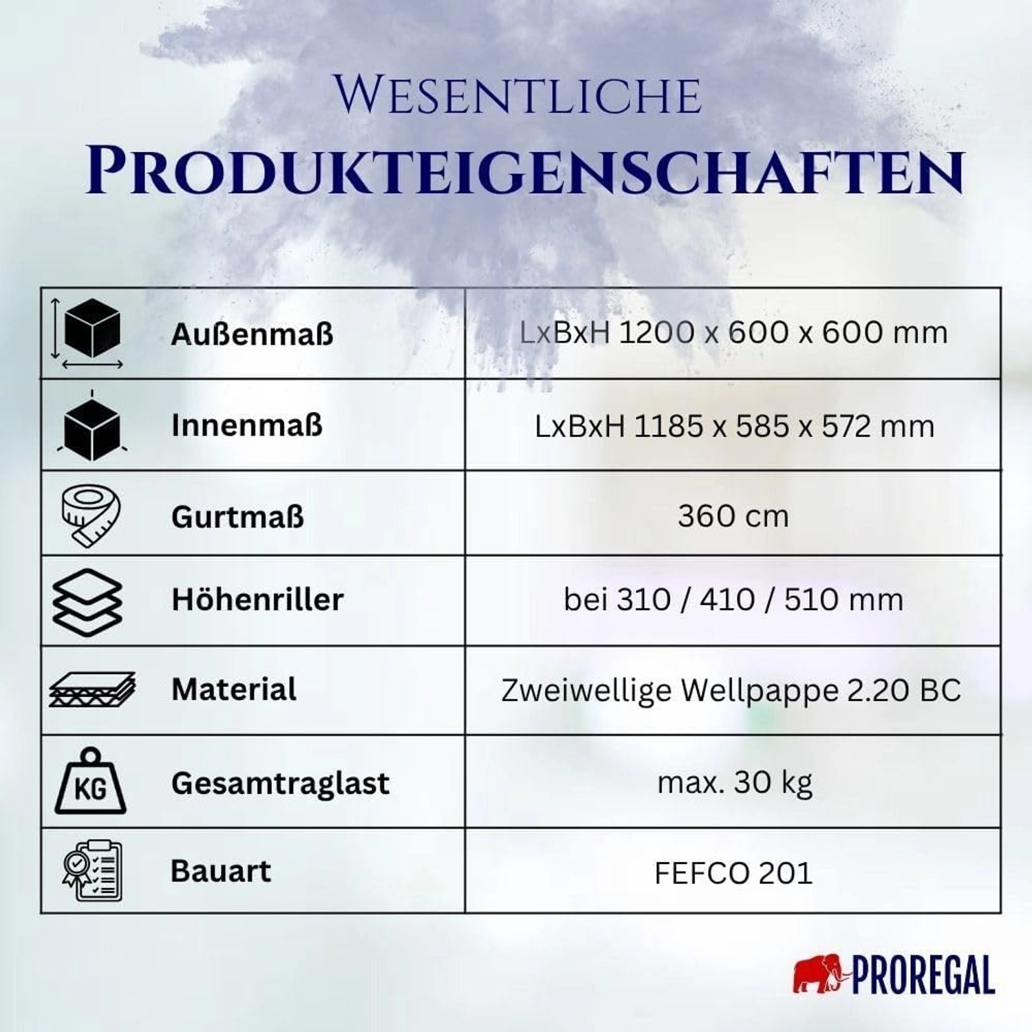 Versandkarton 120x60x60cm 2-wellig - Stabile Pappkiste Bis 30kg