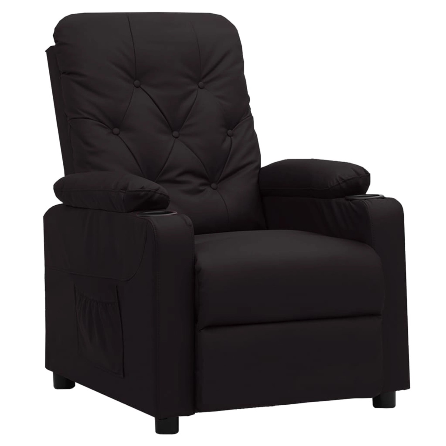 vidaXL Relaxsessel Schwarz Kunstleder 339122 günstig online kaufen