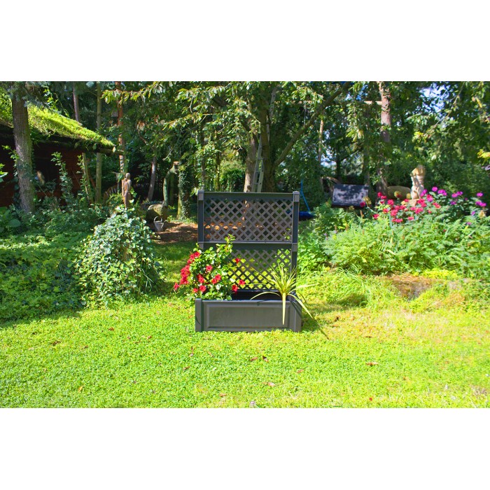 Blumenkasten mit Rankgitter kaufen bei OBI