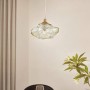 Moderne Lindby Pendelleuchte Piatra, creme Glas, 1-flammig für Wohnzimmer