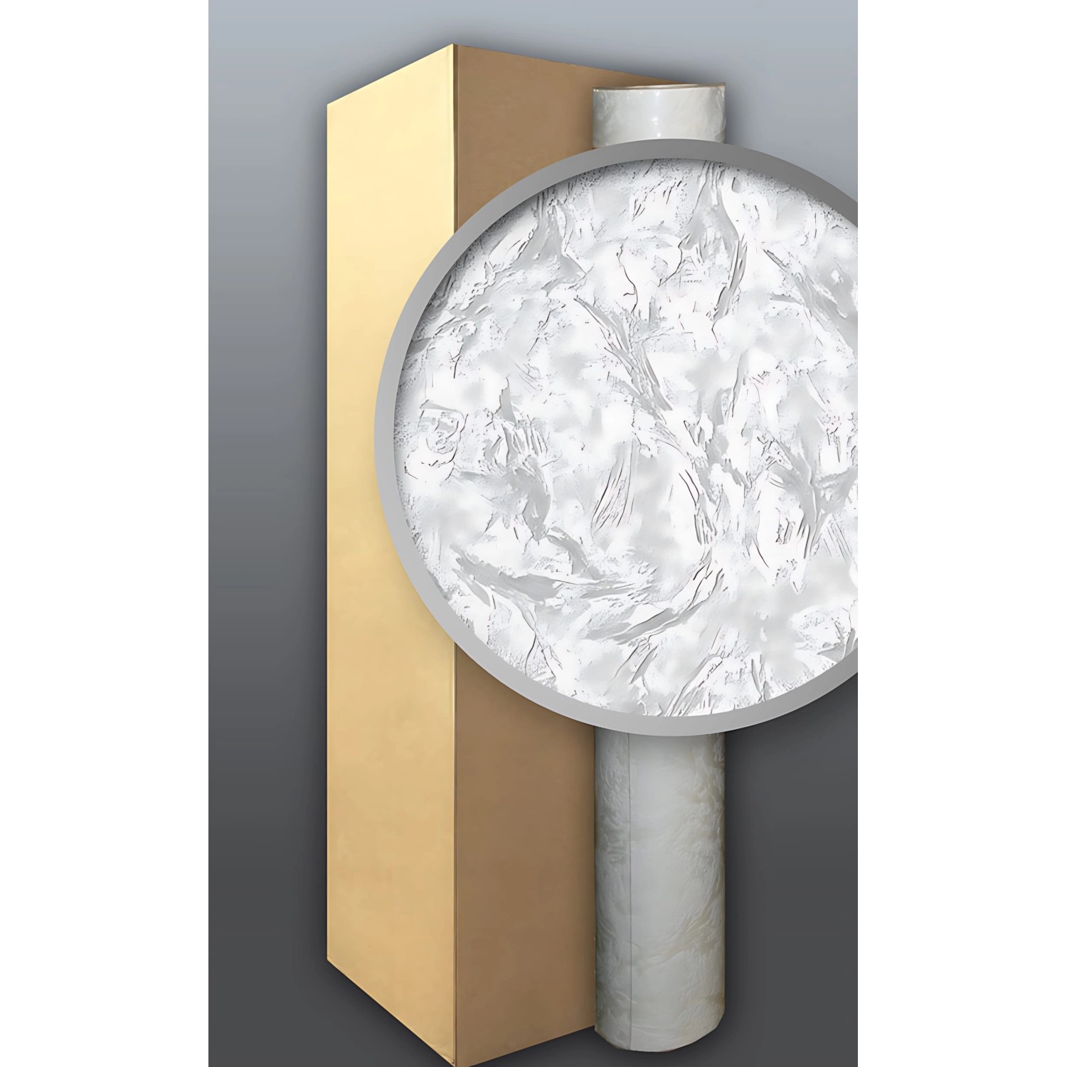 EDEM 80317BR60 Dekorative Struktur Wand Vlies-Tapete überstreichbar Weiß 1 günstig online kaufen