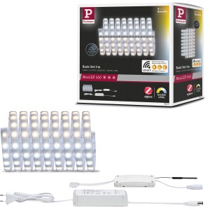 Paulmann MaxLED 500 LED-Streifen 3m Basis-Set mit Zigbee Steuerung und Tunable White Funktion.